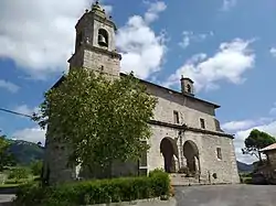 A church