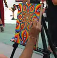 A painting by Alex Grey