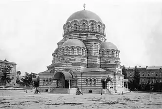 Alexander Nevsky Cathedral, demolished by the Soviets to make way for the present Parliament building