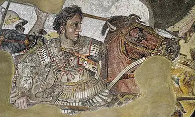 Image 13Alexander Mosaic, National Archaeological Museum, Naples. (from Ancient Greece)