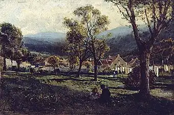 The Outskirts of Vienna (Austria-Hungary, 1873)Radishchev Art Museum