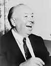 Alfred Hitchcock in 1956