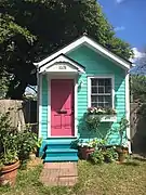 Shotgun house in New Orleans