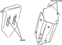 LC-1 Intrenching Tool Carrier diagram