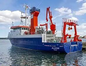 Research vessel, RV Alkor(1000 GT)