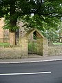 The gate to the old church