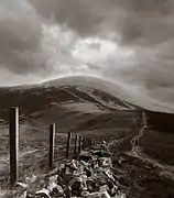 View from the slopes of Allermuir Hill