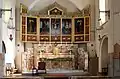 Rerdos and High Altar, St Clare's Church, Arundel Avenue, Sefton Park(1890; Grade I)