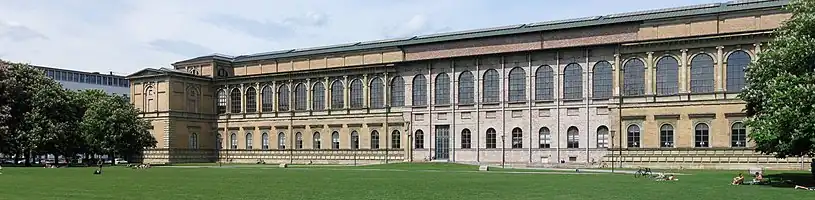 Panorama of the façade