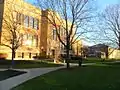 Alumni Hall, West Entrance