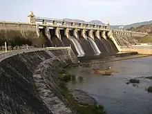 View of Amaravathi dam