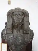 Amenemhat III dressed in panther skin from the Egyptian Museum, Cairo