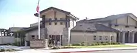 The American Canyon Public Safety Building, located at 911 Donaldson Way East, houses the police department and the fire department.