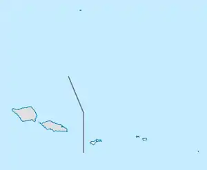 Aasu is located in American Samoa