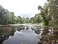 Impounded lake in Palamuse.