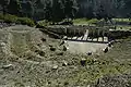 View SE from the top of the cavea of the theater