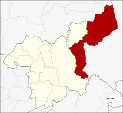 District location in Saraburi province