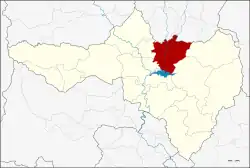 District location in Nakhon Sawan province