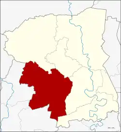 District location in Nakhon Pathom province