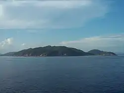 Anambas Islands seen from far