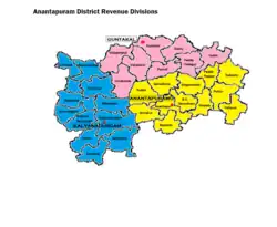 Guntakal revenue division in Anantapur district