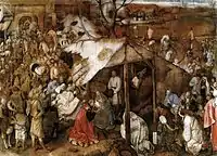 Bruegel,  The Adoration of the Magi, c.1564, Royal Museums of Fine Arts of Belgium