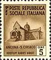 Stamp of the Italian Social Republic, 1944