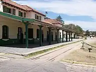 La Falda station in 2009