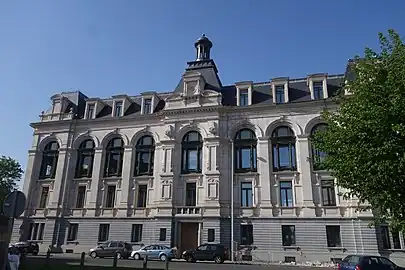 Historic main building of the Veterinary School, in Anderlecht, Brussels