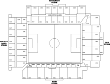 diagram of a stadium