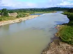 Angat River (Also known as Quingua River) (overview from Angat bridge)