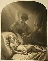 Angel Mother (1873), engraving.