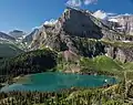 North aspect, with Grinnell Lake