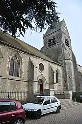 The church of Saint-Pierre-et-Saint-Eutrope, in Angerville