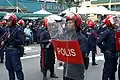 FRU members during the parade.