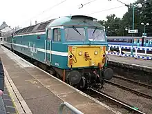 Class 47/7a No.47714 in Anglia Railways livery