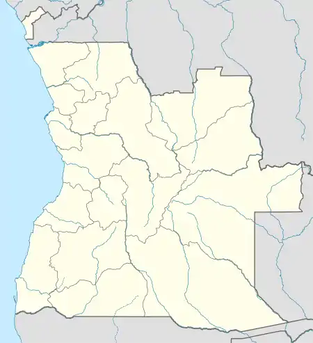 Libongue is located in Angola