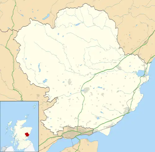 Brechin is located in Angus