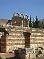 External wall of the Grand Palace, Anjar.