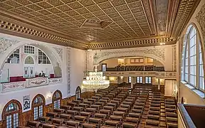 Historical Plenary chamber inside the museum