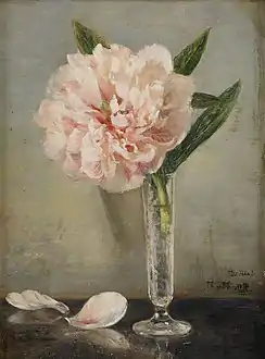 Still Life with a Peony