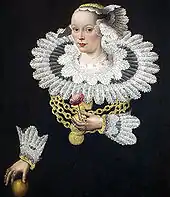 1642 portrait of Anna Rosina Marquart