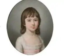 Portrait of Charlotte Percy, Duchess of Northumberland, by Anna Tonelli (circa 1790)