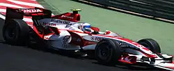 Anthony Davidson driving the SA07 at the 2007 Brazilian Grand Prix.