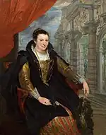 Portrait of Isabella Brant by Anthony van Dyck, c. 1623-1626, National Gallery of Art, Washington DC