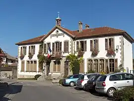 The town hall in Anthy-sur-Léman