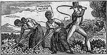 AntiSlavery Engraving from the American Anti-Slavery Almanac, 1840.