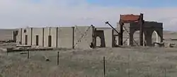 Ruins of potash plant near Antioch, April 2011