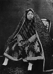 "Malek Jahan Khanom, Mahd-e Olia", wife and mother of Qajar rulers