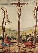 Antonello da Messina, The Crucifixion.